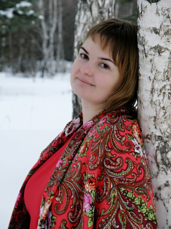 В снежном лесу - Евгения Шикалова
