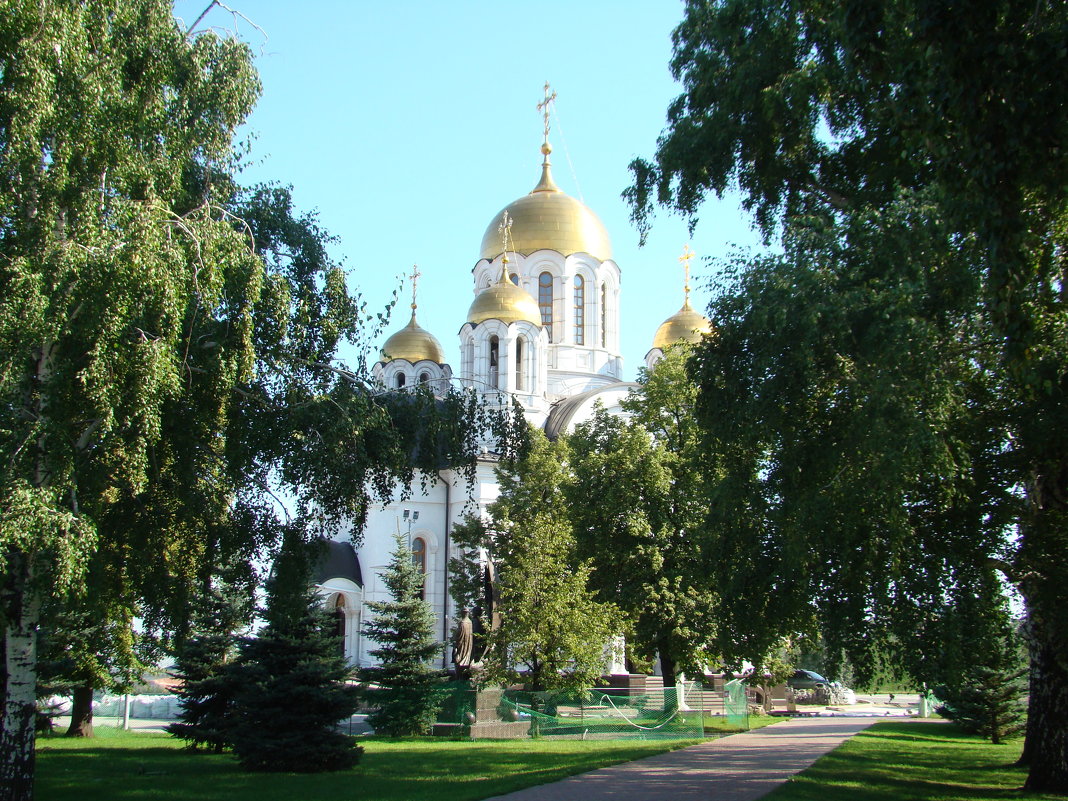 Храм в честь св.Георгия Победоносца - марина ковшова 