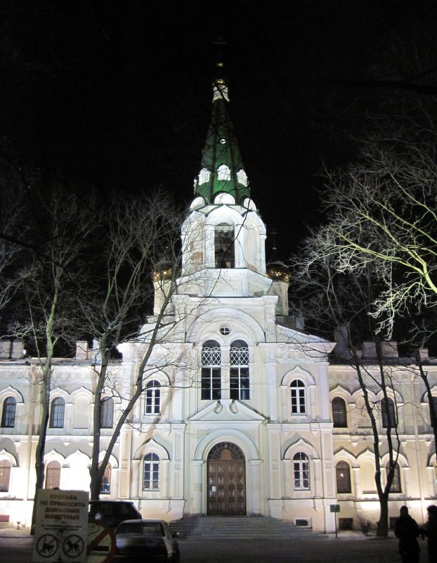 Колокольня Афонской церкви в Новодевичьем монастыре в Санкт-Петербурге. - Ирина ***