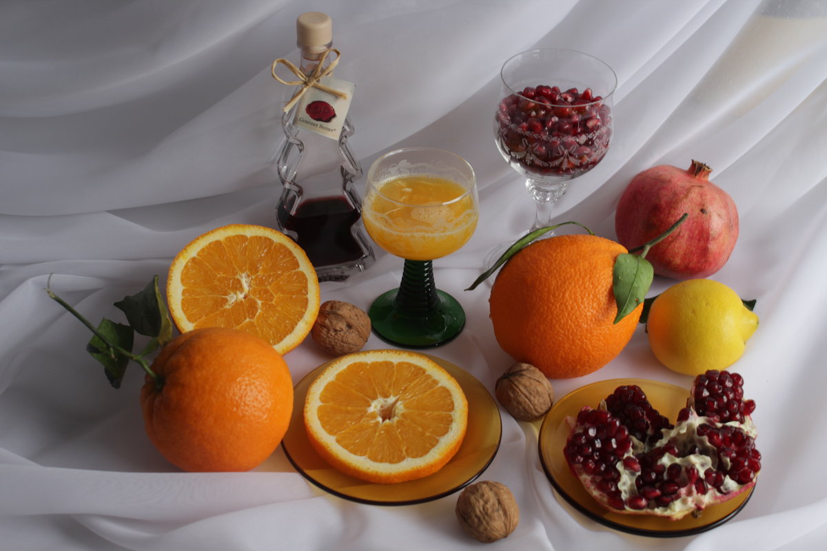 Натюрморт с фруктами - Mariya laimite