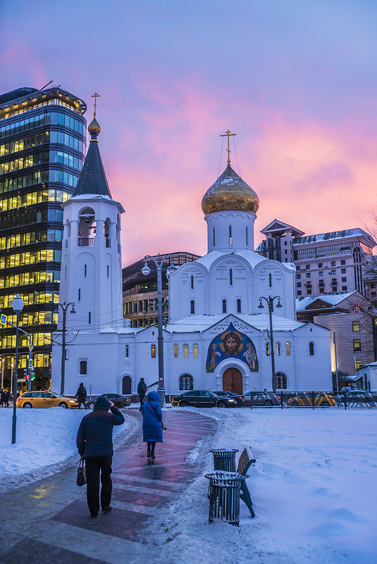 Москва, площадь Белорусского вокзала, староверческая церковь Николы - Игорь Герман