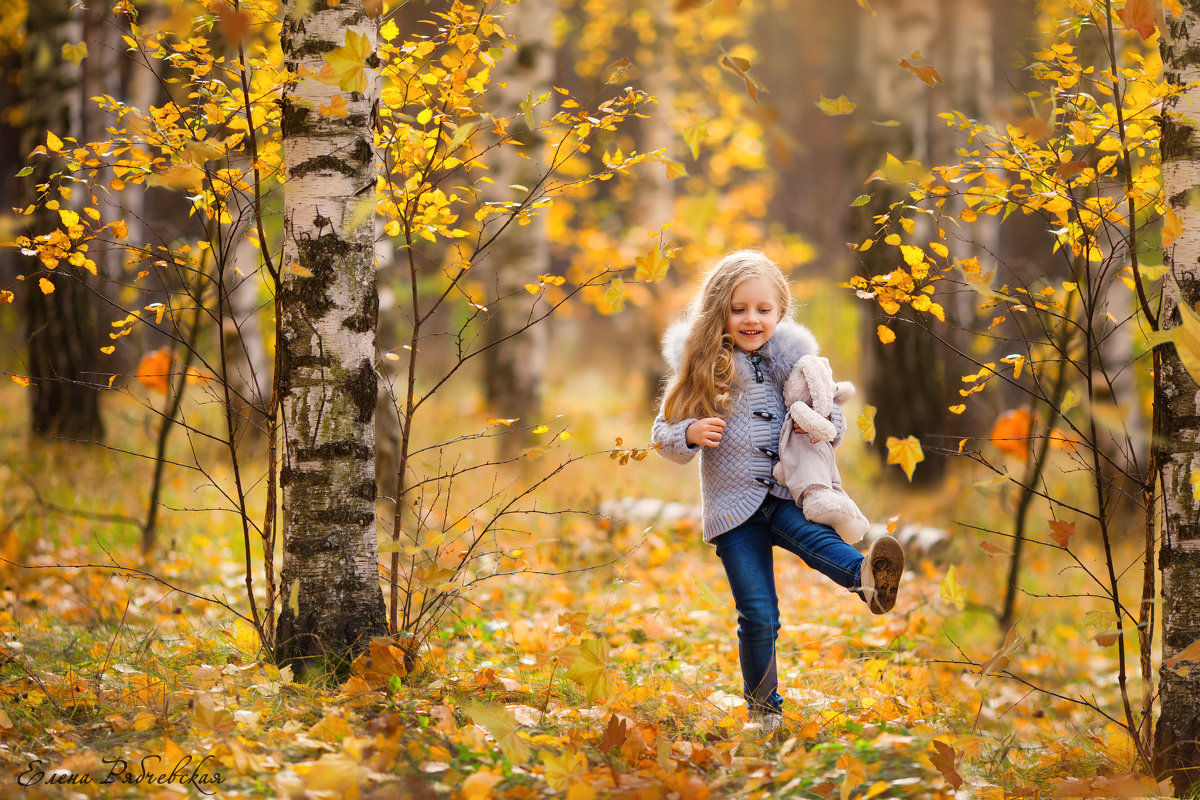 Золотая осень в лесу - Елена Рябчевская