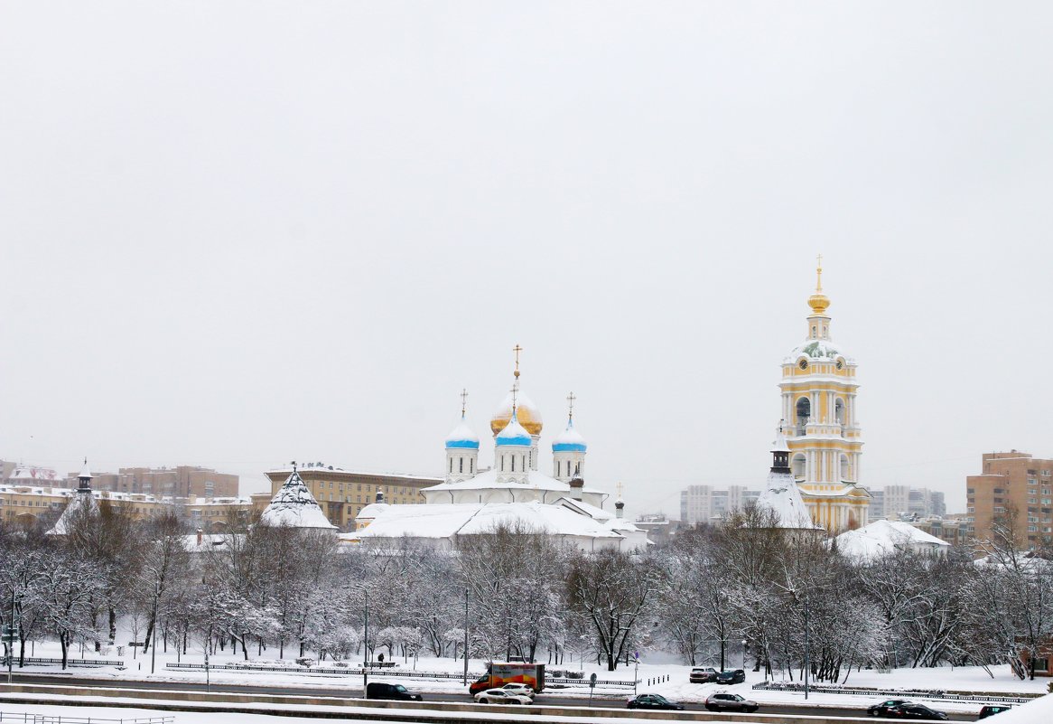 Новоспасский  монастырь  зимой - Наталья Чернушкина