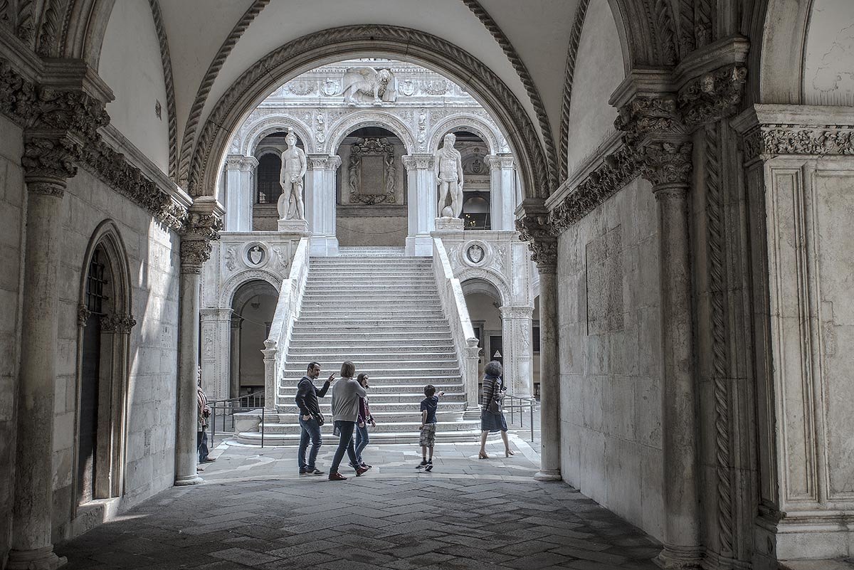 Venezia, Palazzo Ducale. La scala dei Giganti. - Игорь Олегович Кравченко