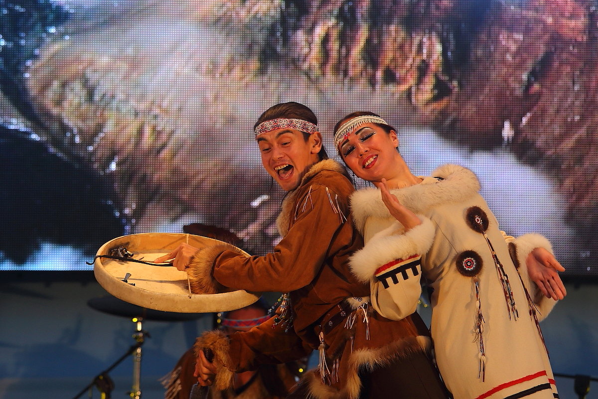 Танцы народов севера во Владивостоке - Абрис 