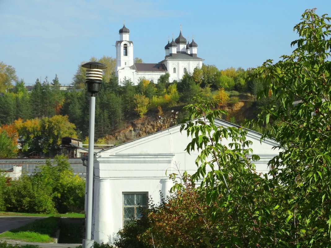 Вид на монастырь - Александр Подгорный