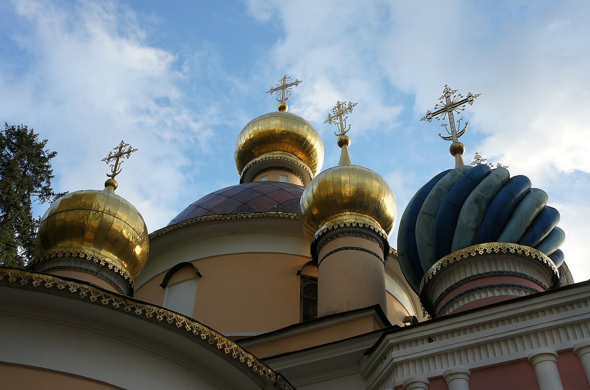 Главки церкви Преображения Господня в Переделкино - Елена Павлова (Смолова)