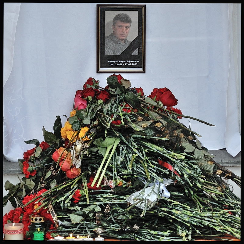 28 февраля 2015 года, на Советской площади Ярославля - Николай Белавин