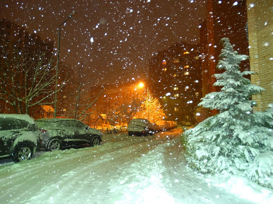 Снегопад... - azer Zade 