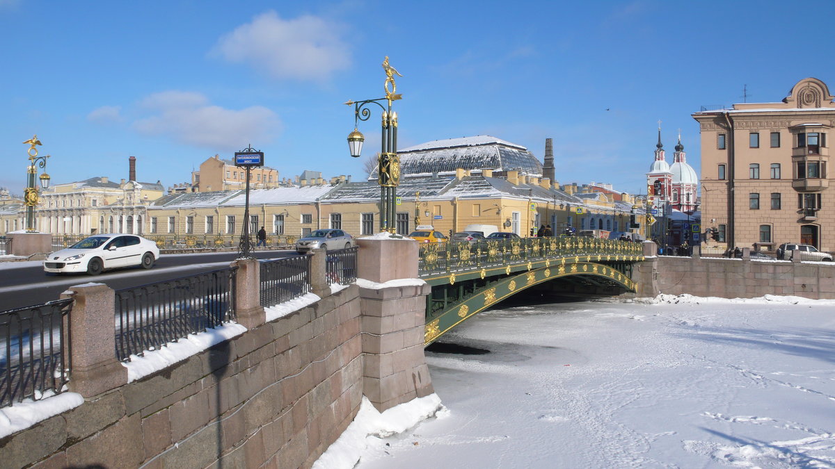 СПб. Вид на Пантелеймоновский мост - Таэлюр 