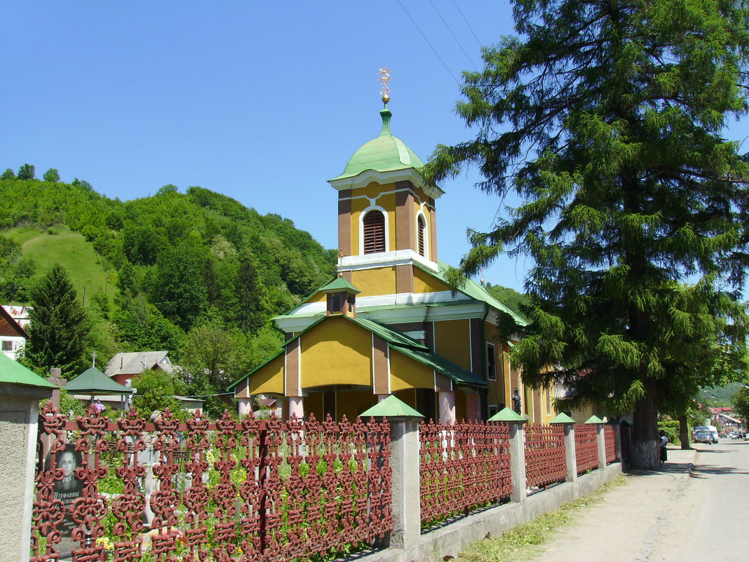Греко - католический   храм   в   Рахове - Андрей  Васильевич Коляскин