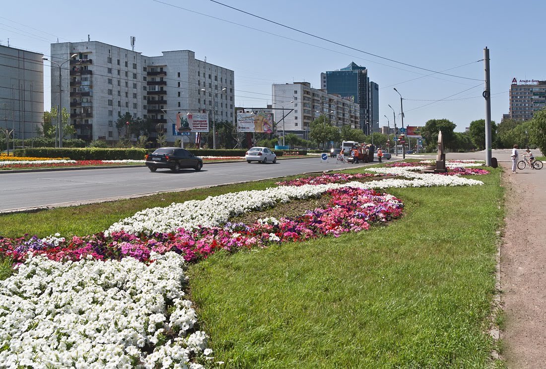 Цветы на улицах Оренбурга - MILAV V