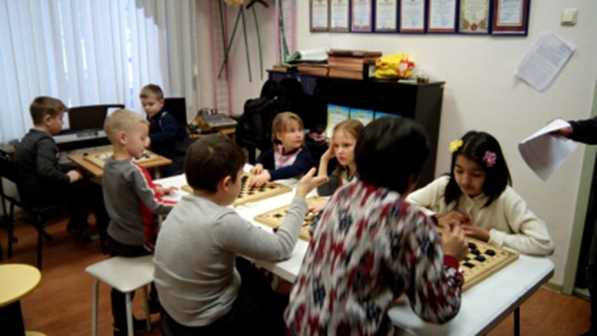 Районные соревнования по шашкам среди детей - Центр Юность