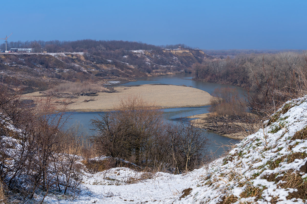 Река Кубань в Начале марта - Игорь Сикорский