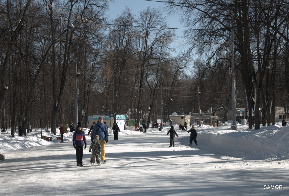 на катке - Валерий Самородов