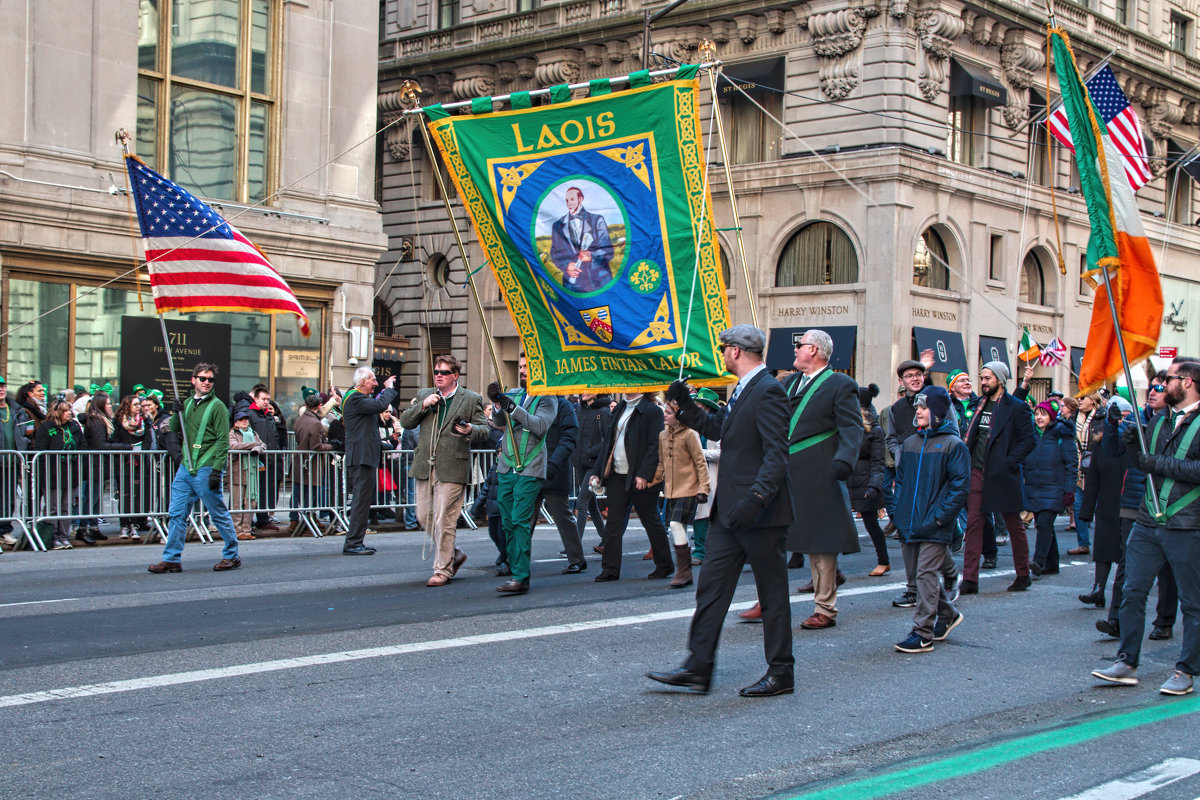 На параде в честь Дня Святого Патрика в Нью-Йорке - Олег Чемоданов