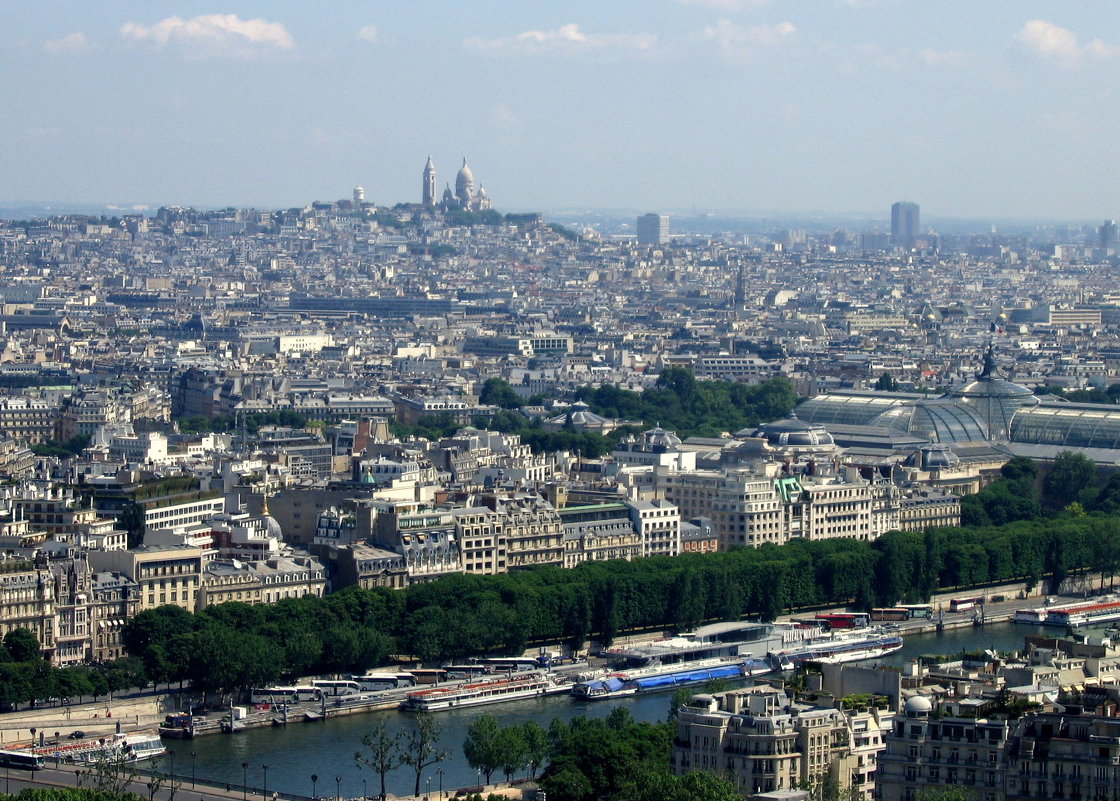 Париж с высоты. - tatiana 
