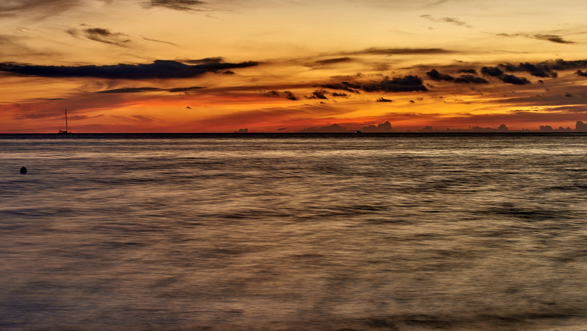 Горнило заката над Карибским морем - Минихан Сафин