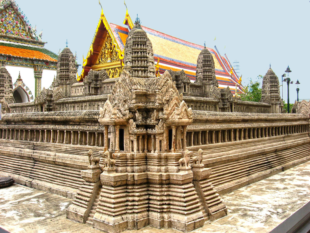 Точная копия Храмов Ангкор в Камбоджи. - ИРЭН@ .