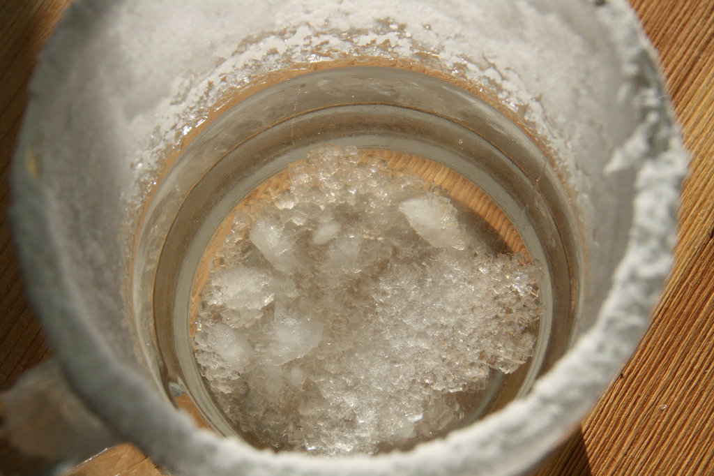 Выращивание кристаллов соли - Людмила 