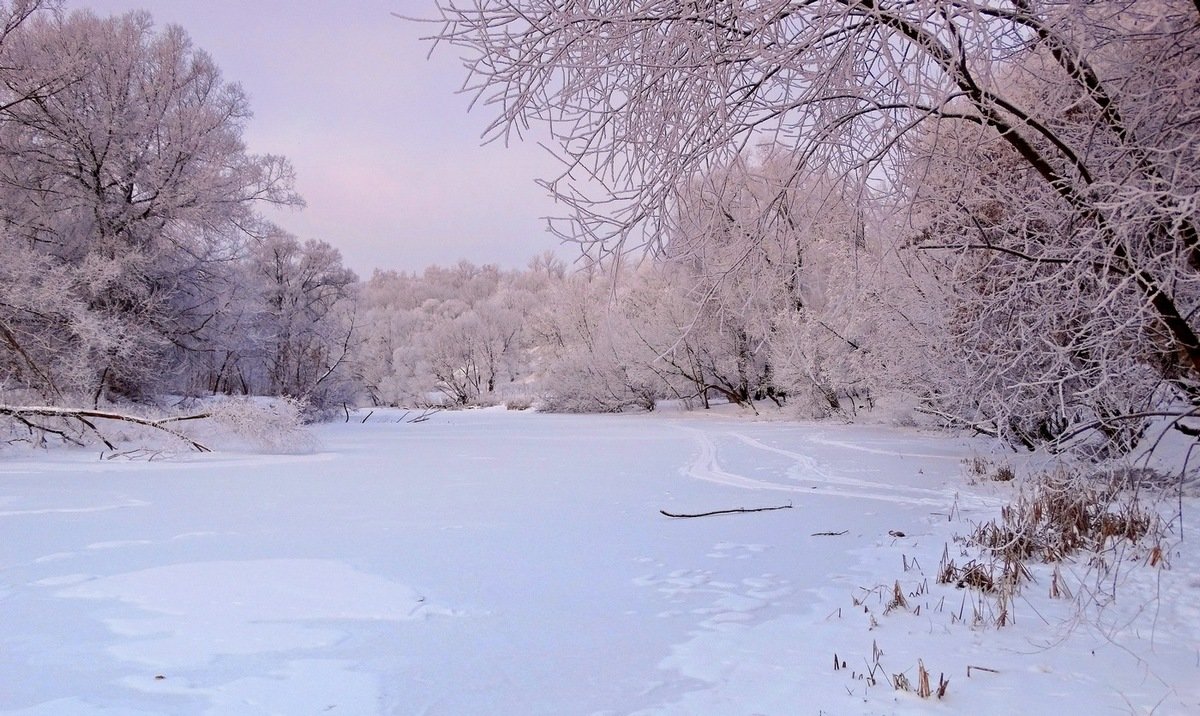 Утренний мороз на реке - Александр Бойченко