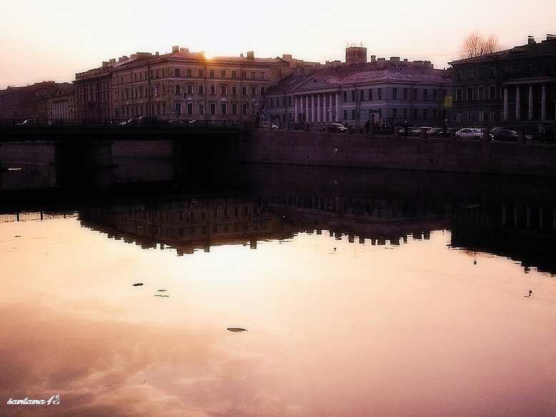Апрельский вечер в Петербурге - santana13 