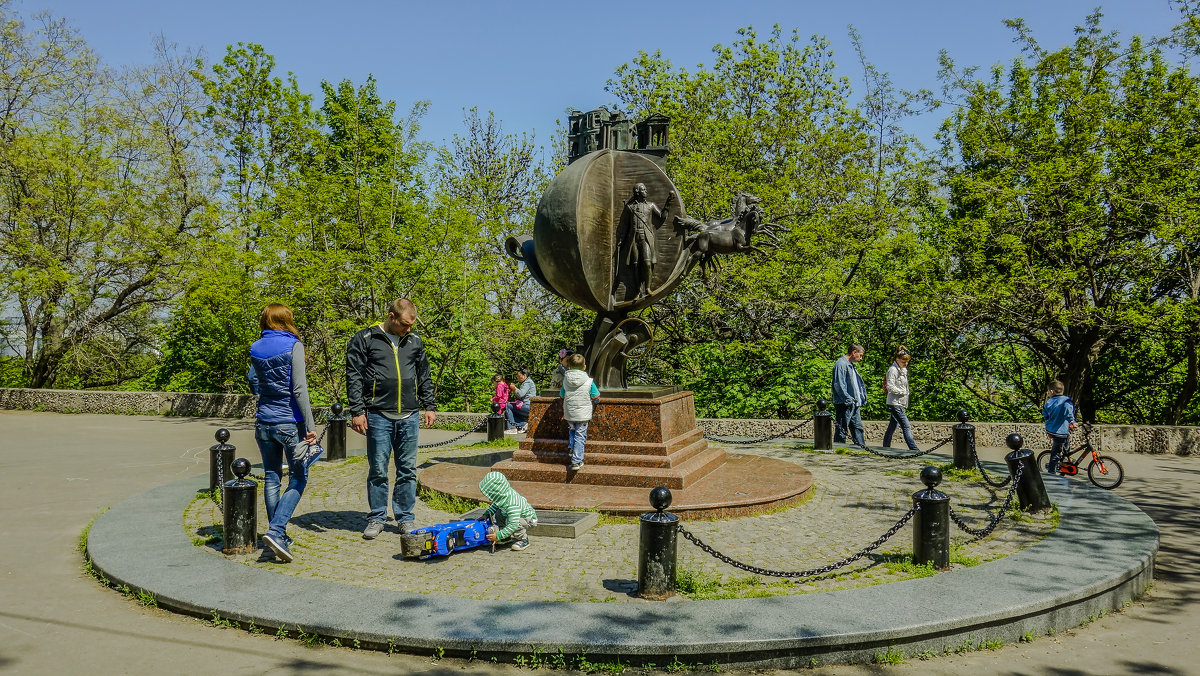 одесса памятник барону мюнхаузу - олег 