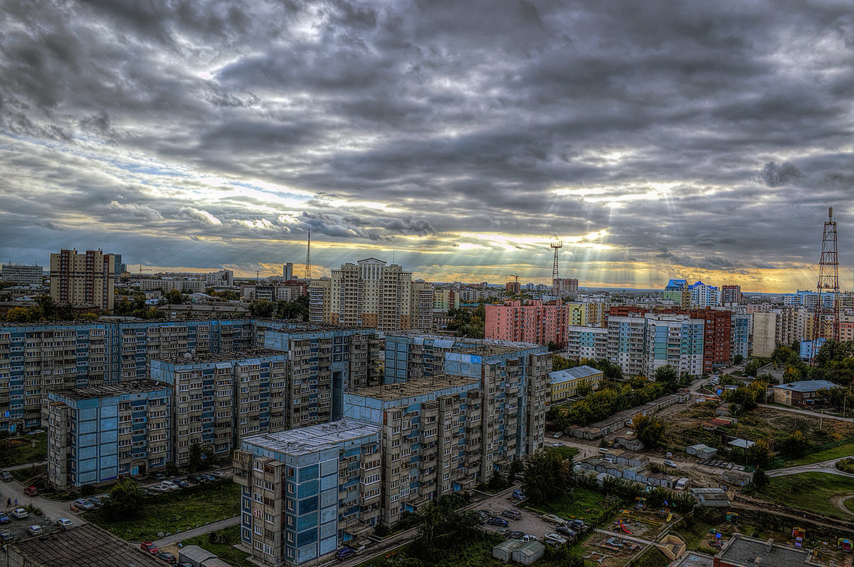 Закат в городе - Sergey Kuznetcov