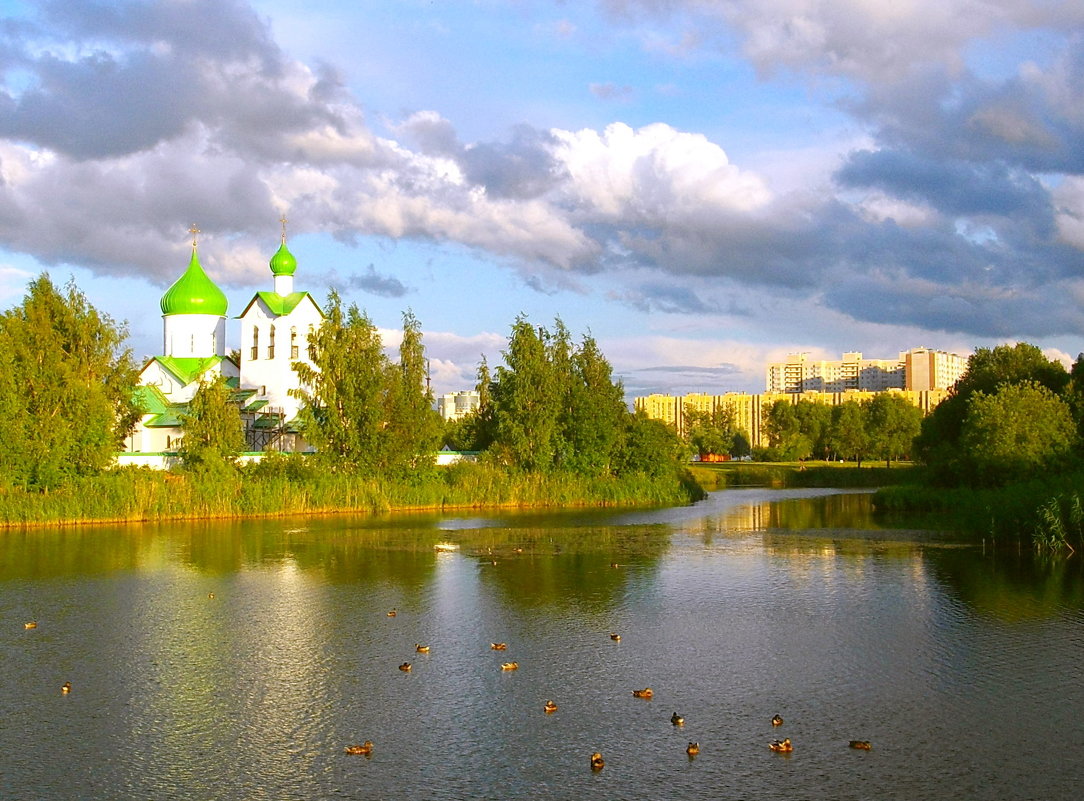 Церковь преподобного Сергия Радонежского в парке Городов-Героев. - Лия ☼