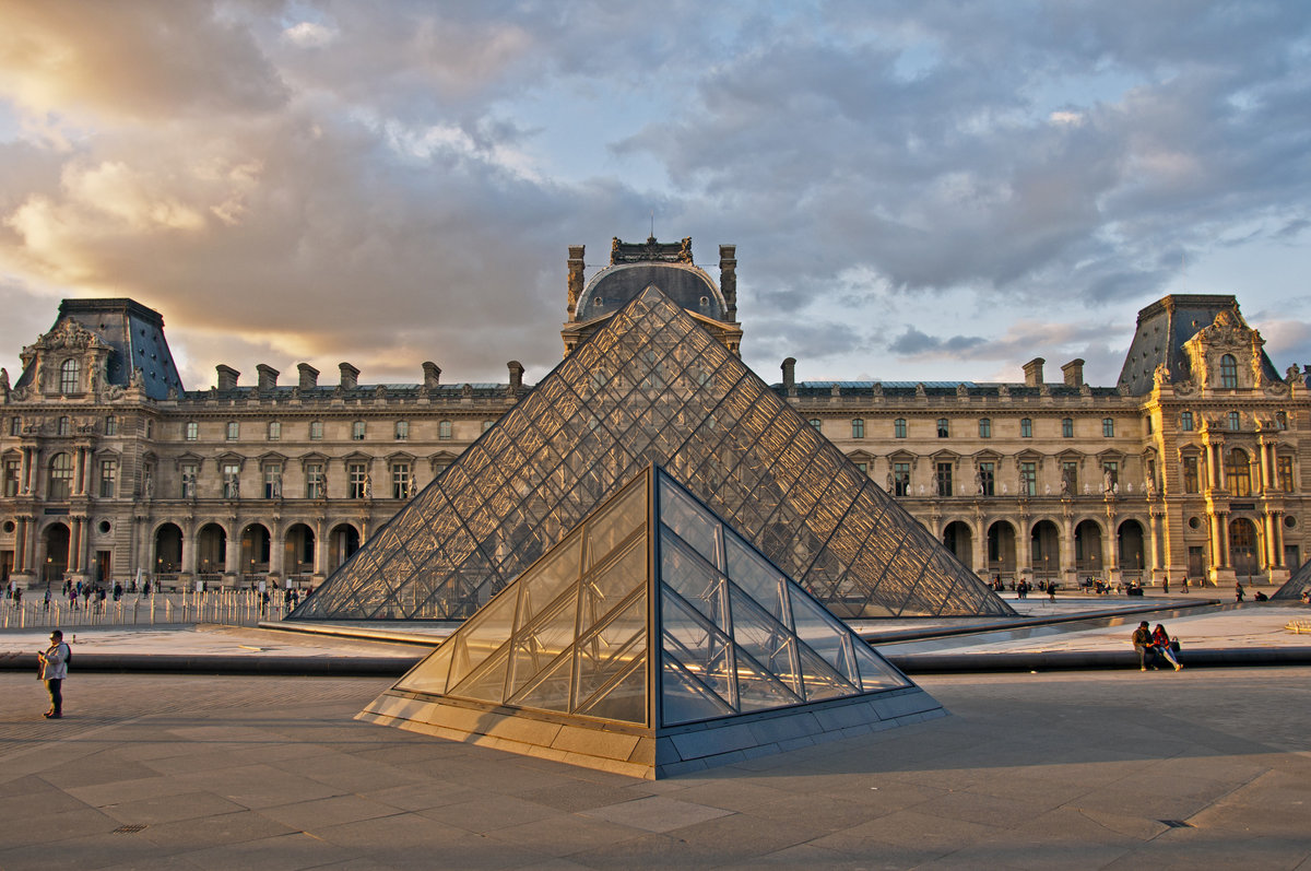 The Pyramid of Louvre - Roman Ilnytskyi