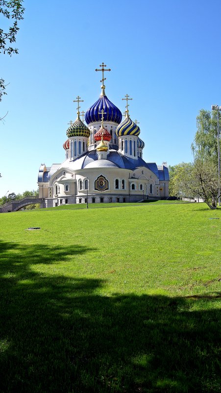 Храм Игоря Черниговского сверху