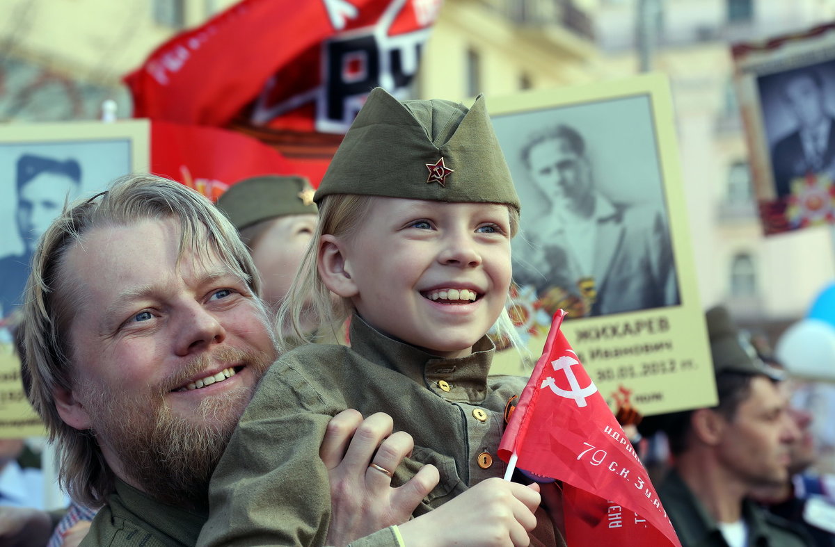 9 мая. Бессмертный Полк. Москва - Михаил Бибичков