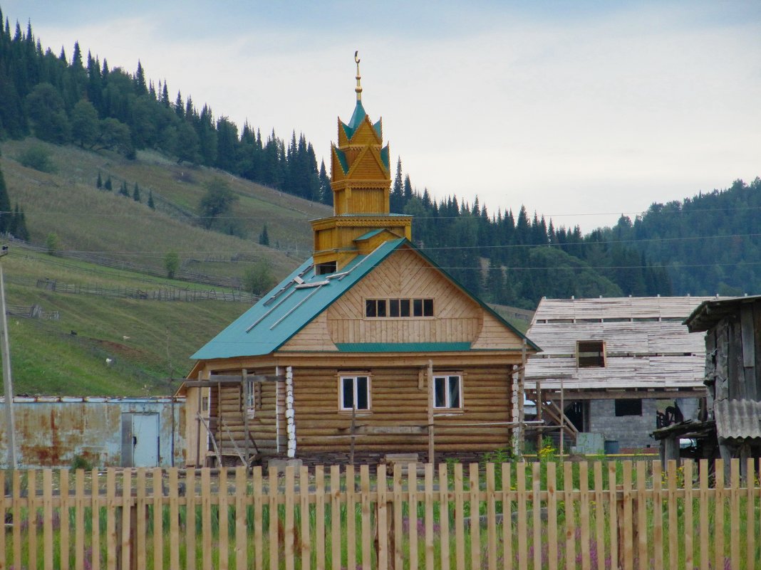 Новая мечеть в деревне - Вера Щукина