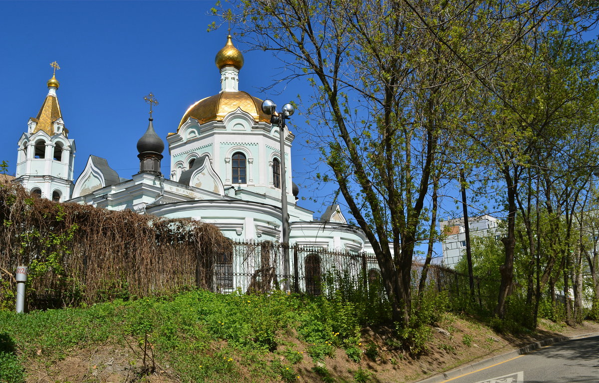 Храм святителя Николая на Трех горах - Larisa Simonenkova