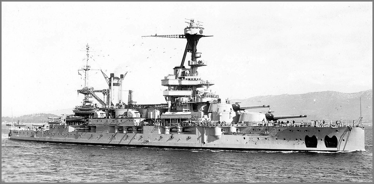 French battleship "Lorraine" in 1934. - Александр 