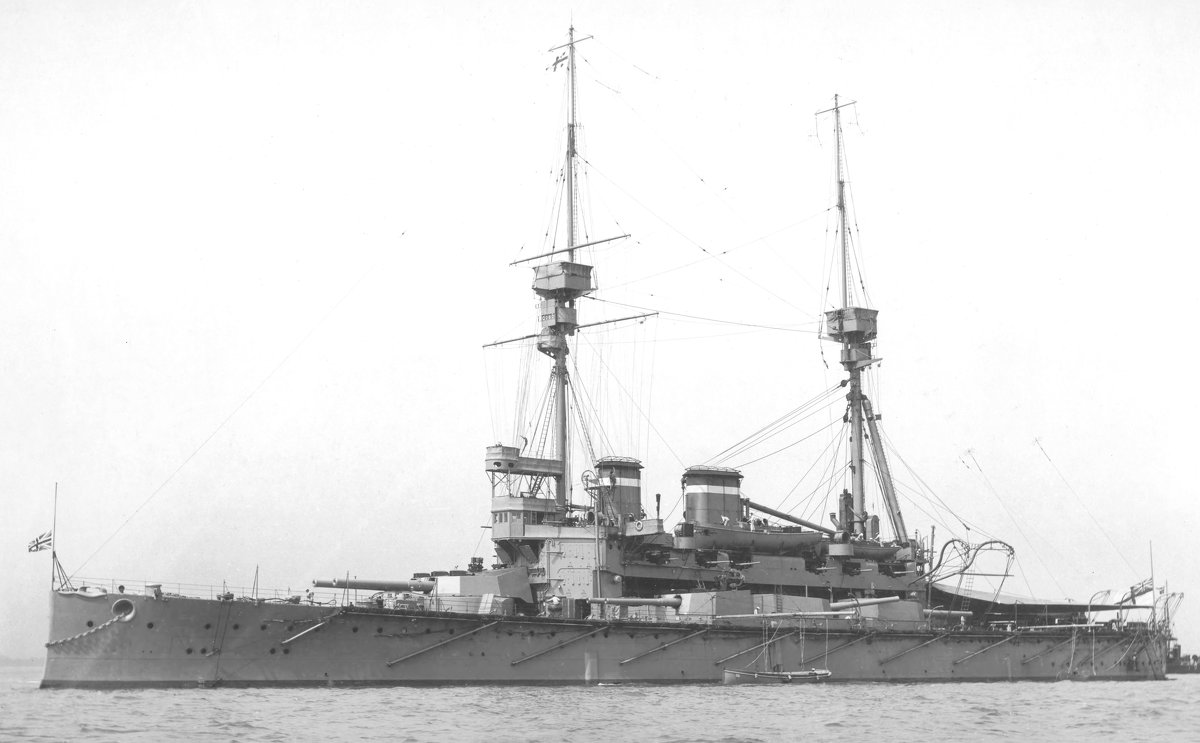 английский броненосец "HMS Lord Nelson" 1909 . - Александр 