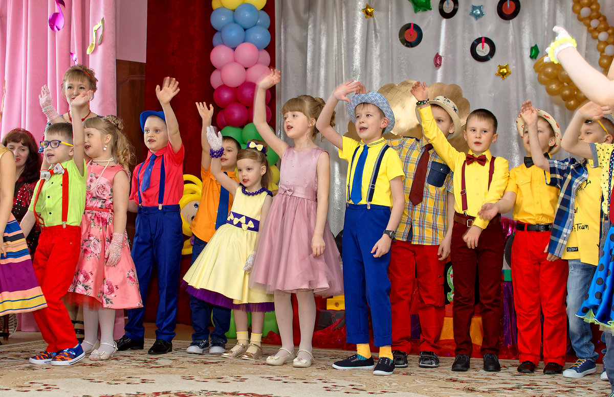 Сценарий выпускного «Первоклассные стиляги покидают детский сад»