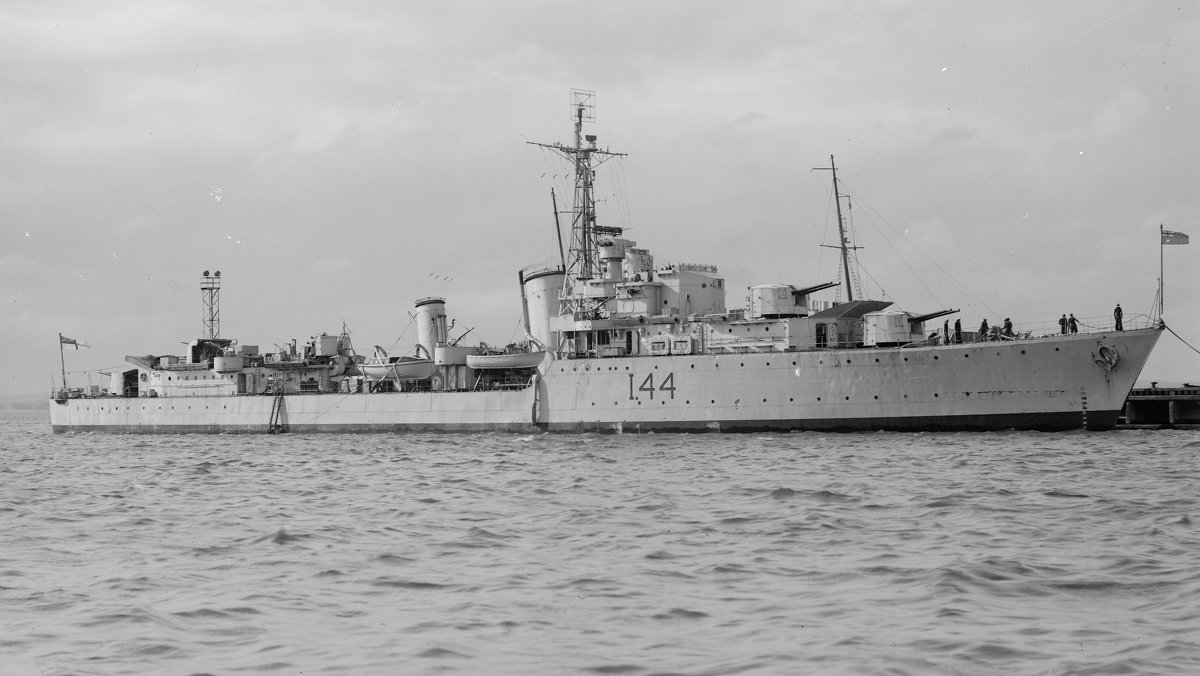 "HMAS Warramunga", class Tribal.английский эсминец. - Александр 