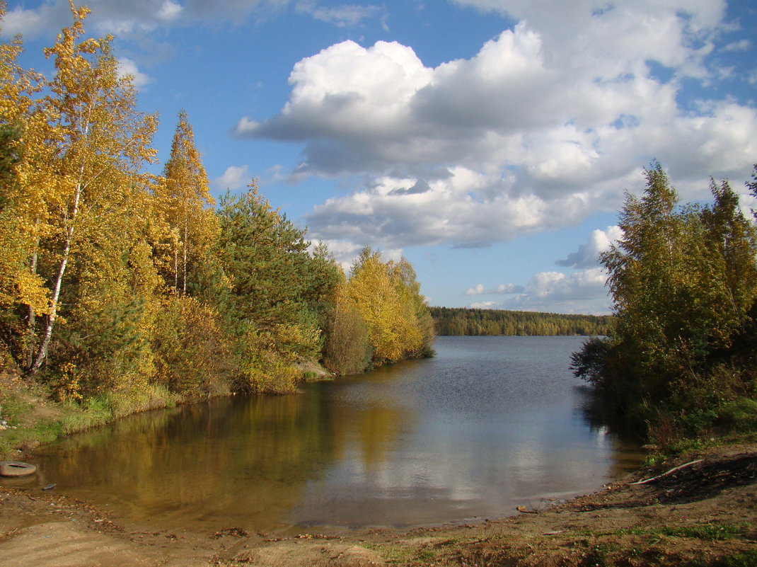 Осень на озере - Татьяна Георгиевна 