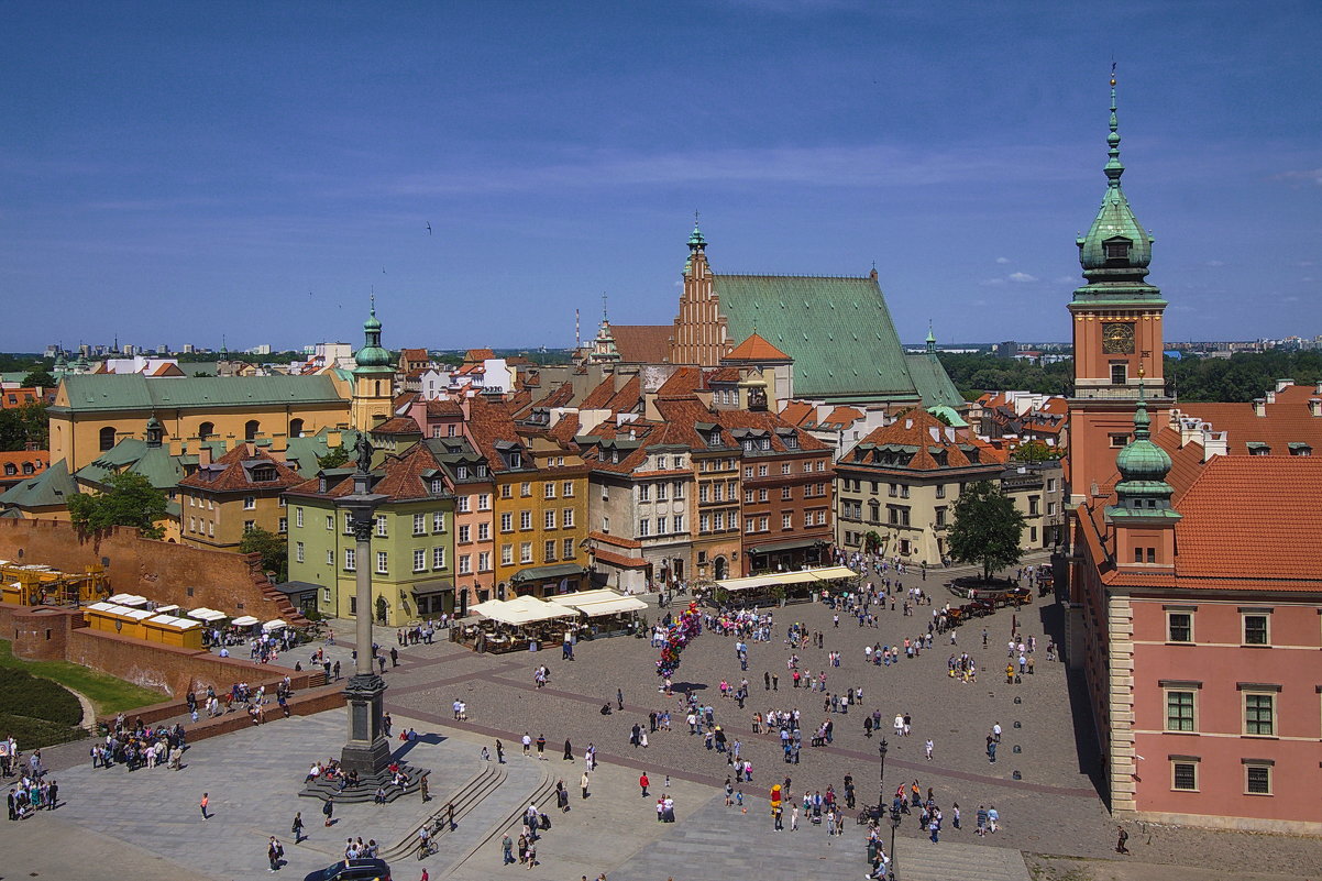 Пейзаж старой Варшавы - M Marikfoto