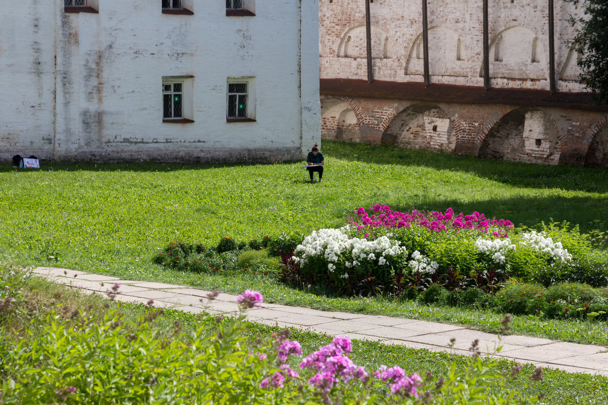 Пленэйр в стенах старого монастыря - Татьяна Копосова