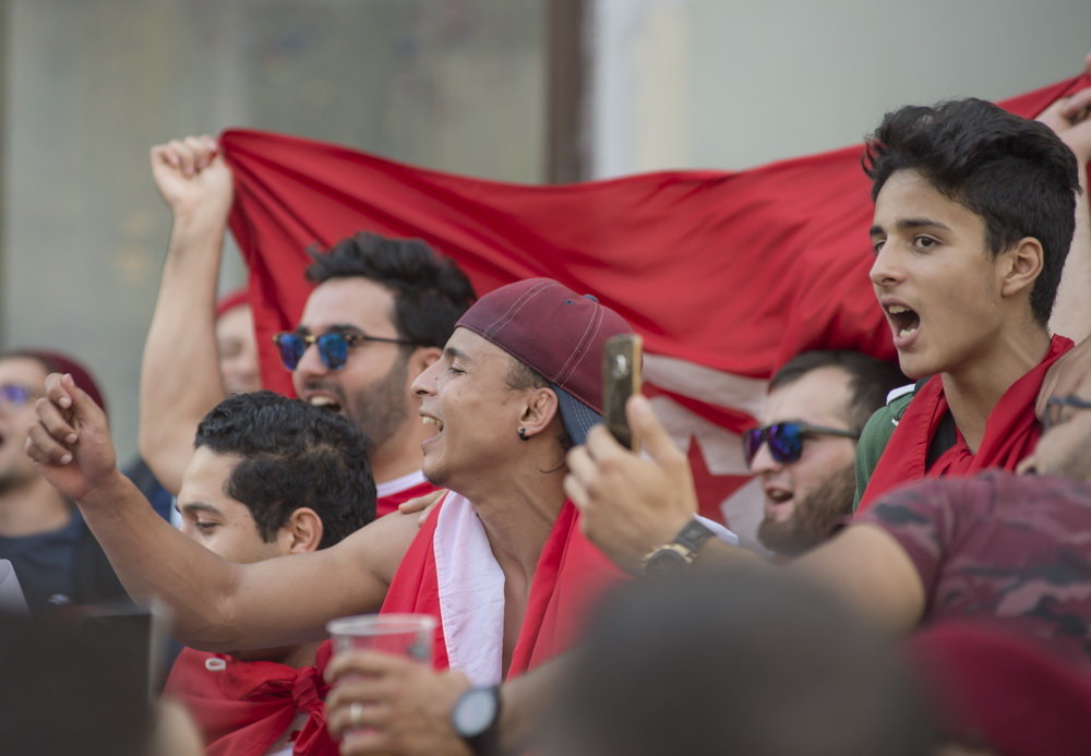 Фанаты команды Туниса - Александр Степовой 