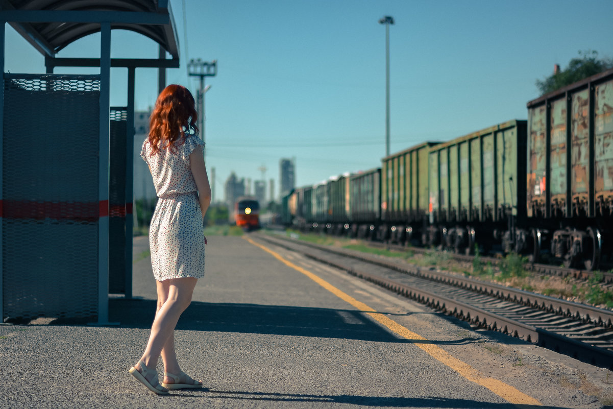 Лавстори встреча на вокзале - Алексей Фотограф Михайловка