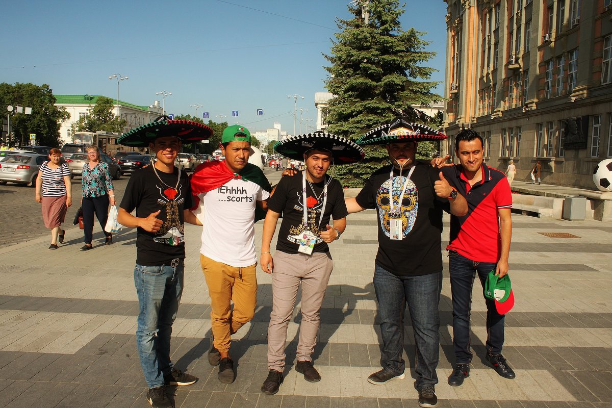Мексиканские болельщики в Екатеринбурге - sav-al-v Савченко