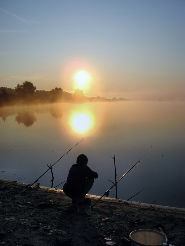 На рыбалке - Евгений М