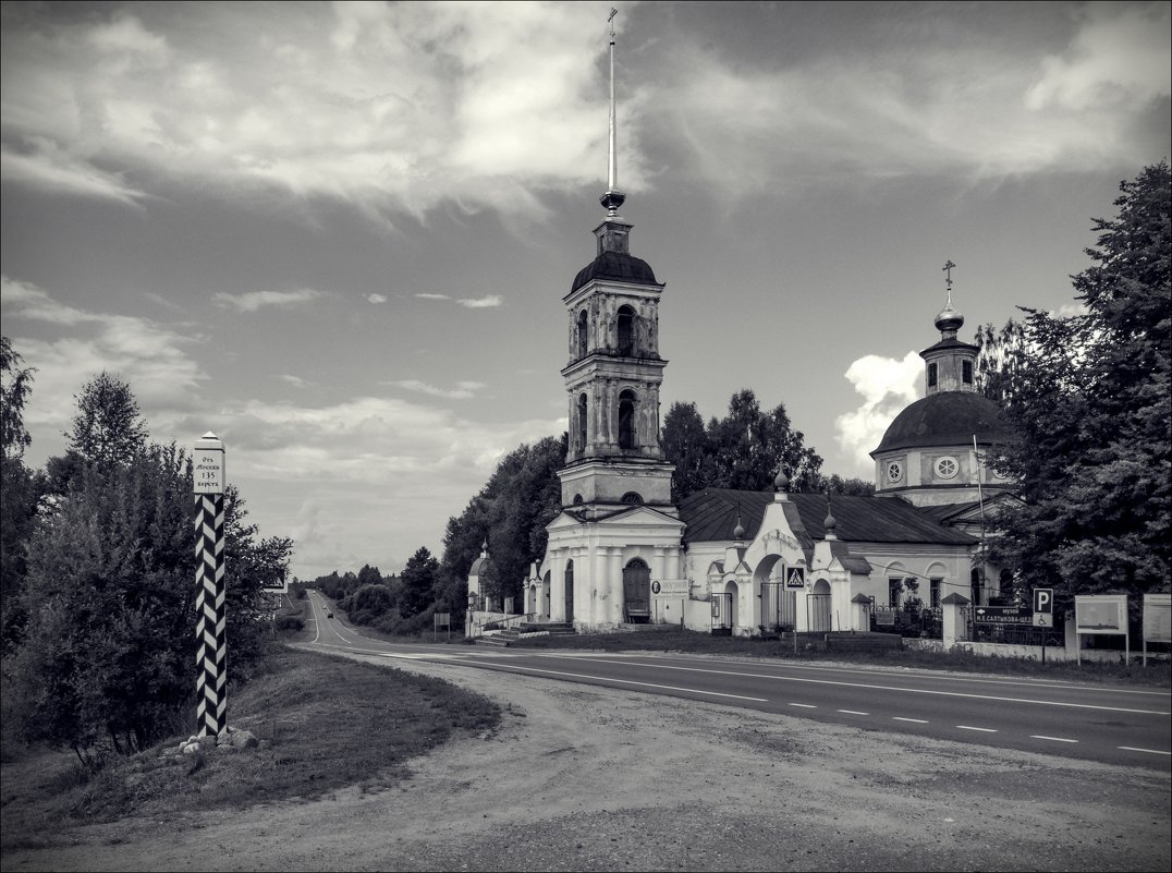 Церковь Преображения Господня в Спас-Углу, 1795-1797 - Дмитрий Анцыферов