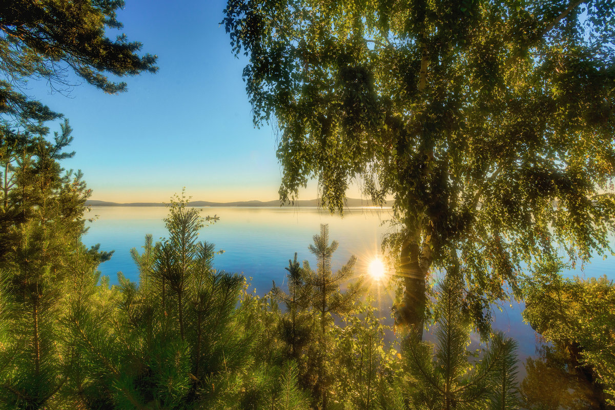 Солнце в озеро упало - vladimir Bormotov