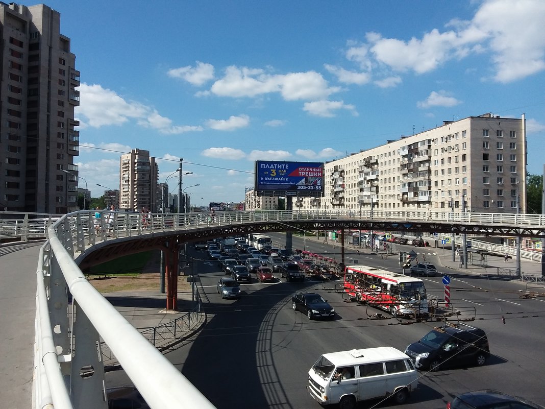 Проспект  Славы  С--Петербург - Виктор Елисеев