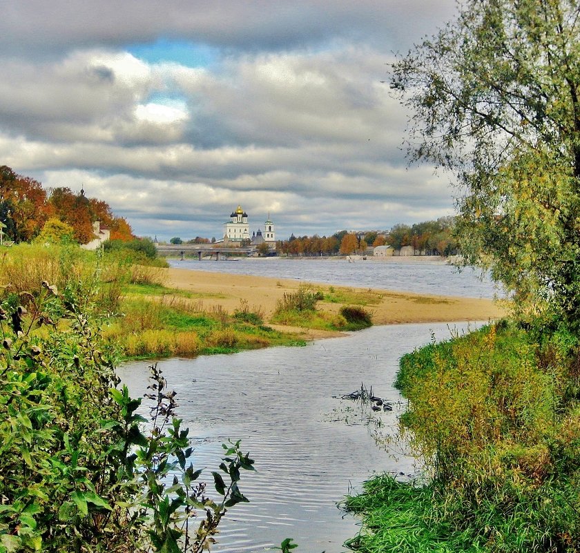 Псков, река Мирожка - Leonid Tabakov
