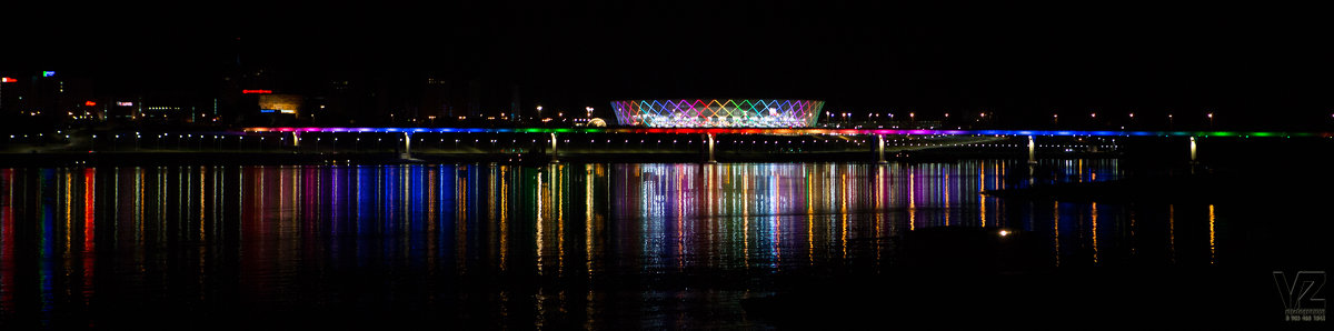 Ночной вид на стадион Волгоград Арена - Valentina Zaytseva